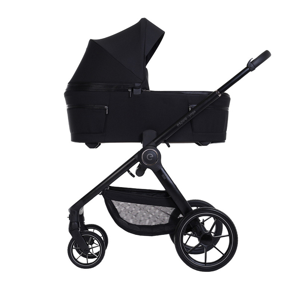 Детская коляска Espiro Yoga 3 в 1 2025 111 calm evening voice of nature/Чёрный (Black 110)