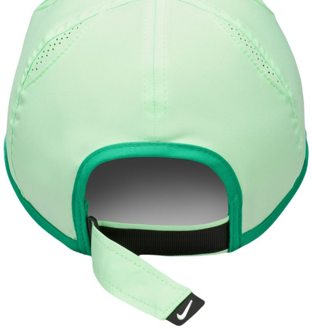 Теннисная кепка Nike Dri-Fit Club Kids' Unstructured Featherlight Cap - зеленый
