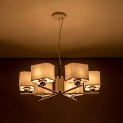 Citilux Тильда CL469265 Люстра подвесная с абажурами Белая