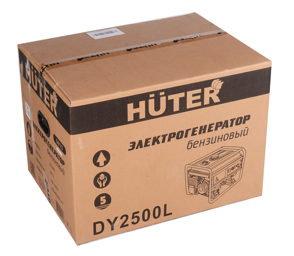Портативный бензогенератор HUTER DY2500L - [2 кВт / 220V]