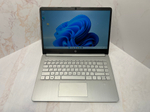 Ноутбук HP 14s-fq1013ur. Производитель CPU: AMD, Линейка CPU: Ryzen 7, CPU: Ryzen 7 5700U, RAM: 16Gb, SSD: 512Gb, GPU: AMD Radeon, Диагональ: 14.0", Разрешение: 1920*1080, Тип экрана: IPS, OS: DOS, Цвет: Серебристый, BackLight: -, Состояние: C2