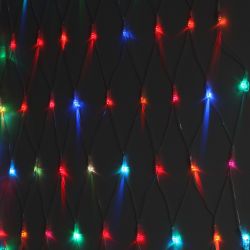 Светодиодная новогодняя гирлянда ЭРА ENIS-01R сеть 1,8мХ1,5м RGB