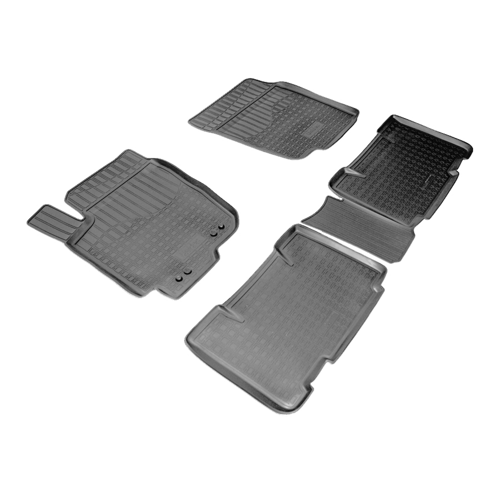Ковры в салон Norplast/Unidec для Toyota RAV4 (2013-2019), Черный, арт.NPA11-C88-700