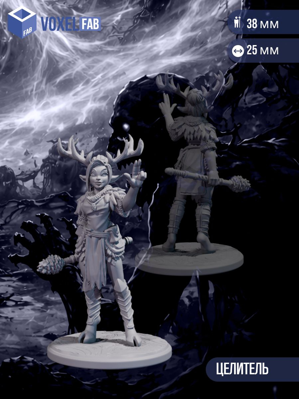 Стартовый набор. Изгнание нежети миниатюры для настольных игр РНИ, ДнД