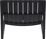 Шезлонг-лежак пластиковый, Siesta Contract Slim, черный