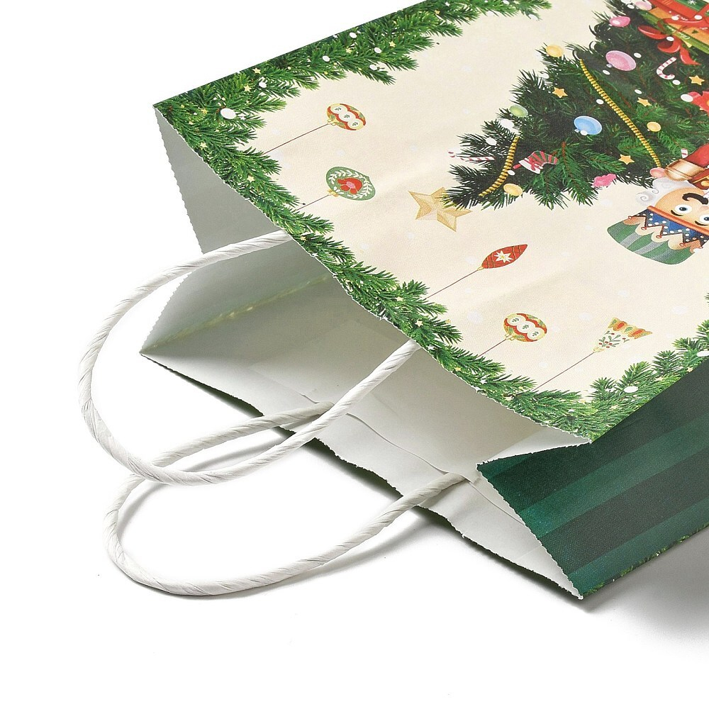 Подарочный пакет с ручками Щелкунчик, 20,5x15х8см