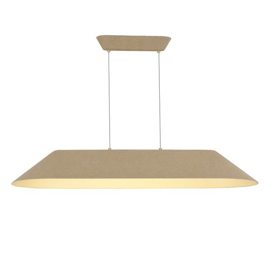 SL3001.813.01 Светильник подвесной ST-Luce Бежевый,Белый/Бежевый,Белый LED 1*32W SENTITO