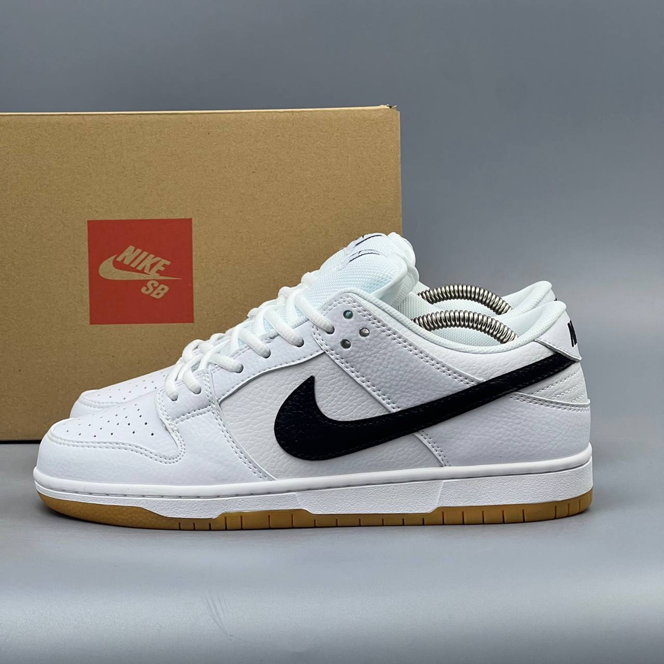 Кроссовки NikeDunkSB White Gum #58 (бел.)