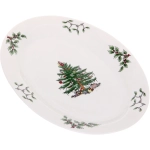 Блюдо керамическое «Ёлочка» 31,8*22*2,8см