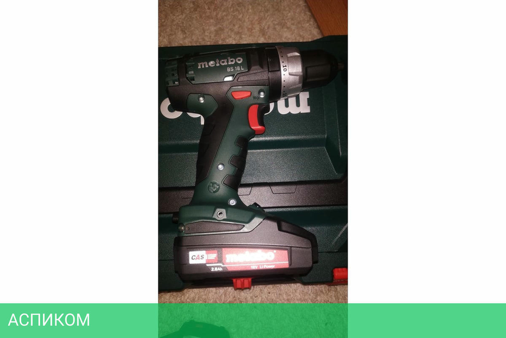 Дрель-шуруповерт Metabo BS 18 L (602321500)
