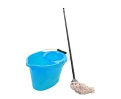 Набор для уборки МОП "Ориджинал", ведро со сливом 12 л, швабра 110 см