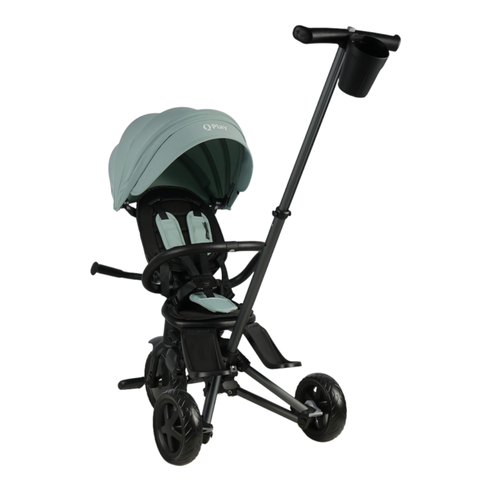 Велосипед трехколесный Qplay S700-16 Sprinter Mint (EVA/Graphite)