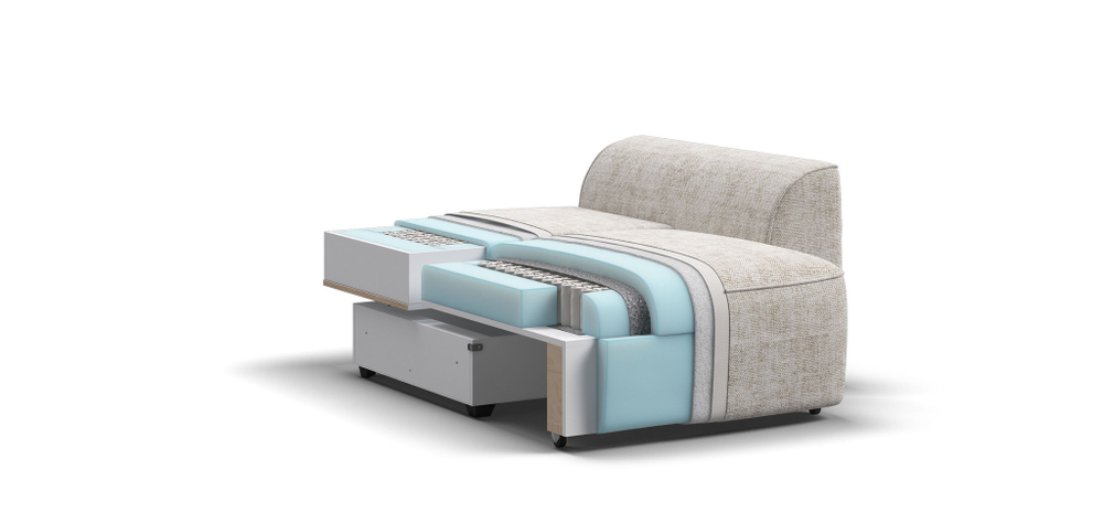 Кресло KING MODOOL шенилл IQ кварц