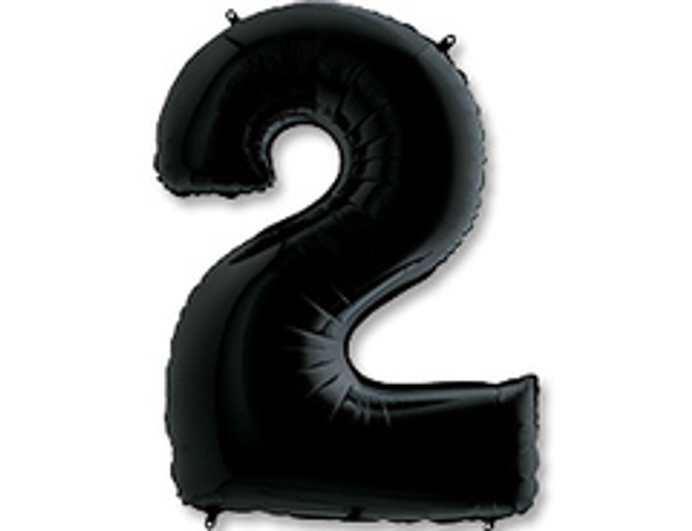 Г ЦИФРА 2  40" Black