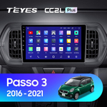 Teyes CC2L Plus 9" для Toyota Passo 2016-2021  (прав)