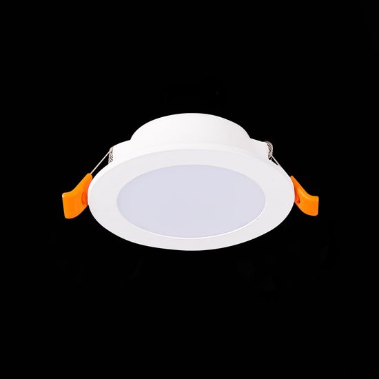 ST212.508.05 Св-к встр. Белый LED 1*5W 3000K/4000K/6000K 375Lm Ra80 110° IP20 D92xH30 220-240V Встраиваемые светильники