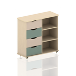 Мобильная система хранения с выдвижными ящиками Моди К04 серия СКАНДИК