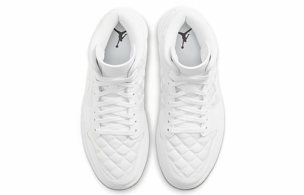 Кроссовки Jordan Air Jordan 1 Mid "Quilted White" (Женская размерная сетка)
