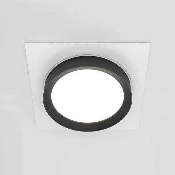 Встраиваемый светильник Maytoni Hoop DL086-GX53-SQ-WB