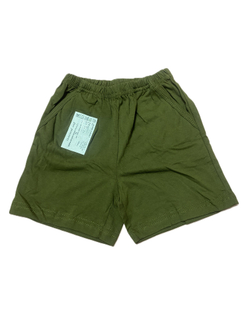 Шорты детские из кулирки (100% хлопок) с карманами на рост 104,110 см