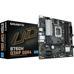 Материнская плата Gigabyte B760M D3HP DDR4 (Soc-1700, Intel B760, 4xDDR4 mATX, Ret)
