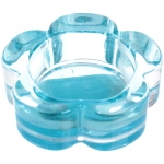 Подсвечник «Tea-цветок» 6,5*2,5см цвет голубой