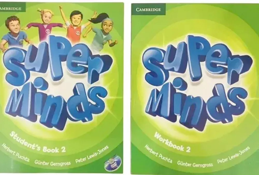 Super Minds 2 (1 Ed) Комплект SB+WB+CD