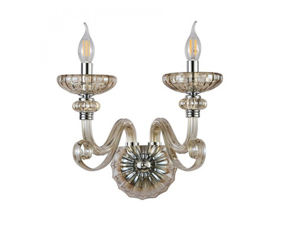 Настенный светильник Newport ANNETTE 8622/A chrome cognac, М0071596