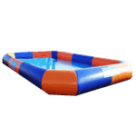 Прямоугольный надувной бассейн "Полосатик" 6*6*0.65 м