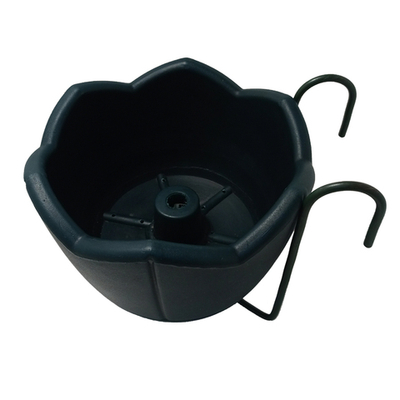 Садовый цветник балконный с вазоном 300, зеленый