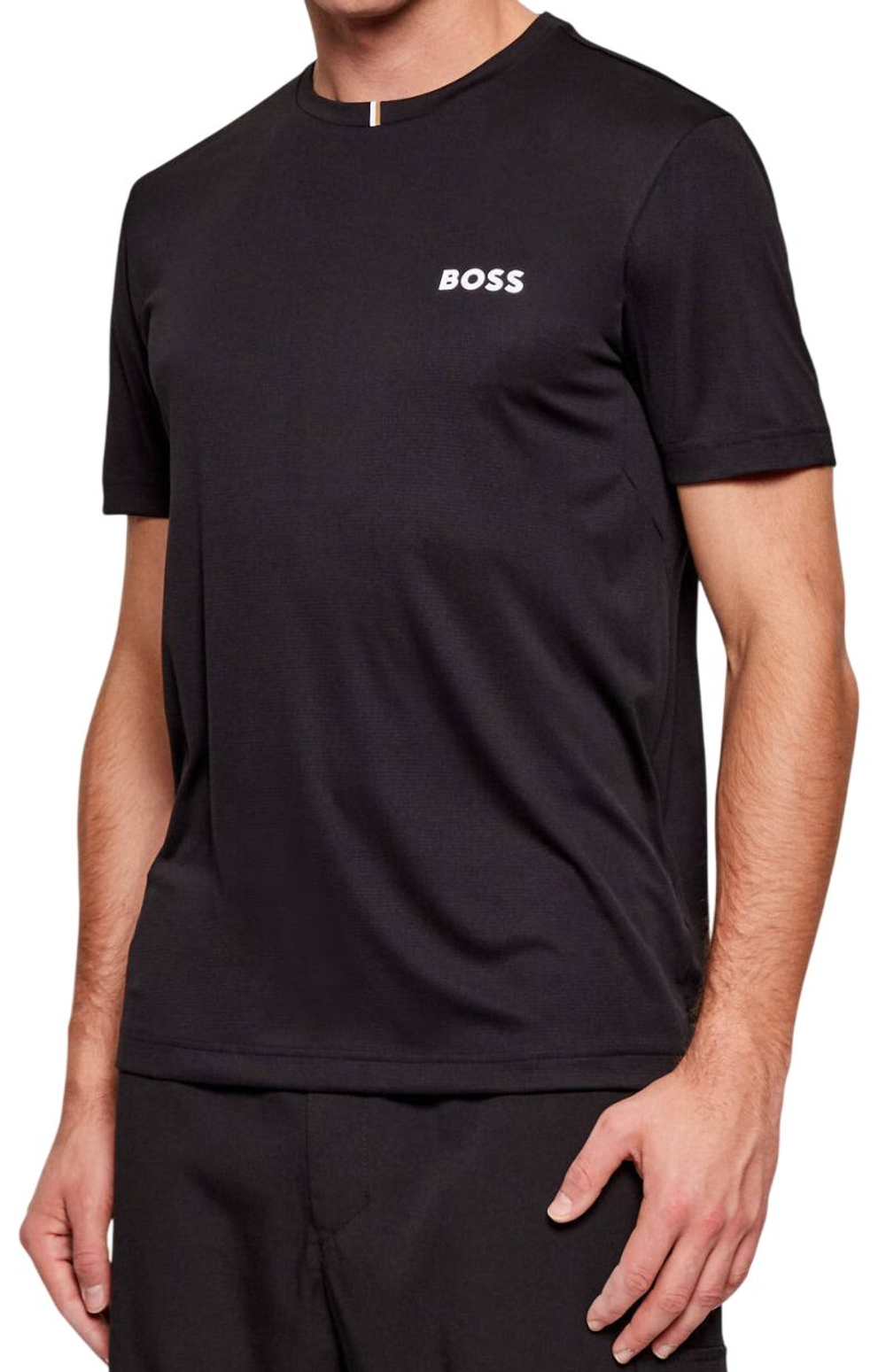 Теннисная футболка BOSS TOC Spin Training - black