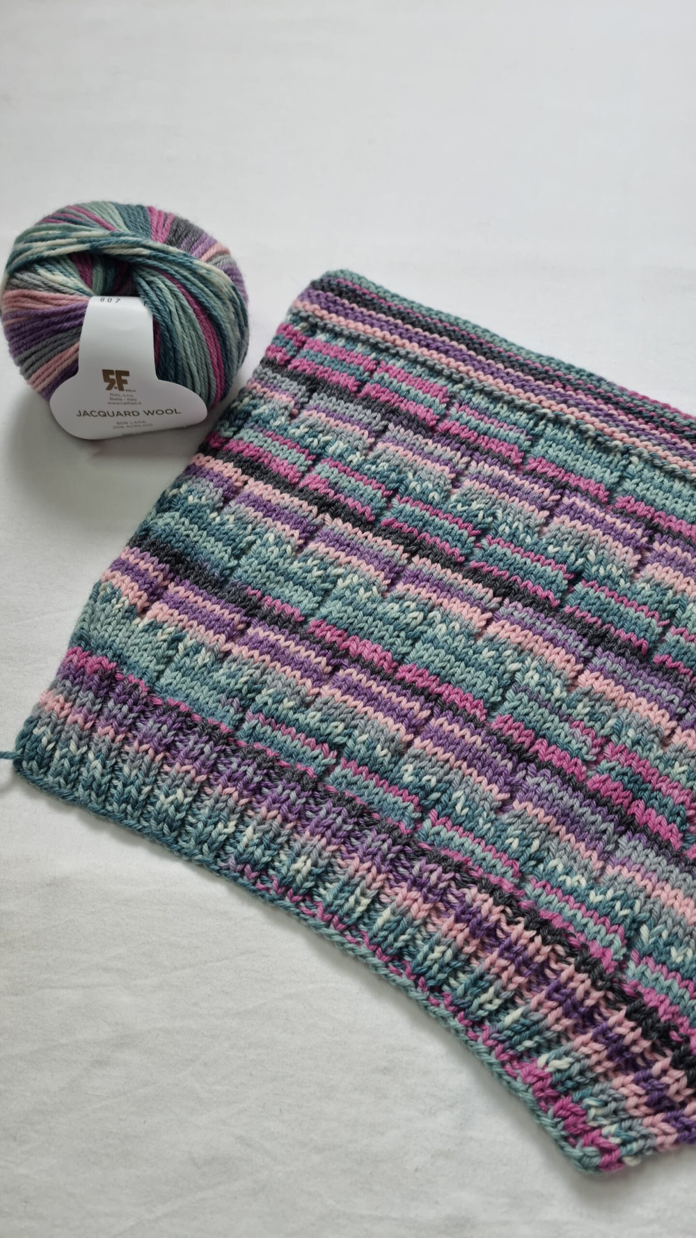 JACQUARD WOOL закуп с фабрики, 500г