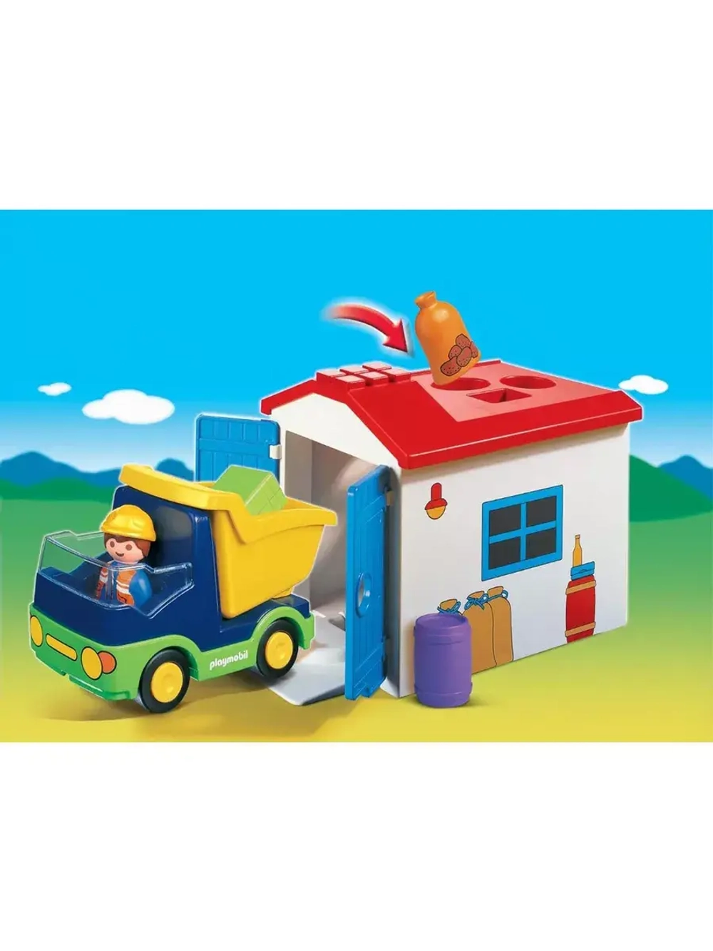 Набор Грузовик с гаражом Playmobil 6759