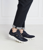 Кожаные кроссовки Aeronautica Militare - темно-синий(SC253CT3302)