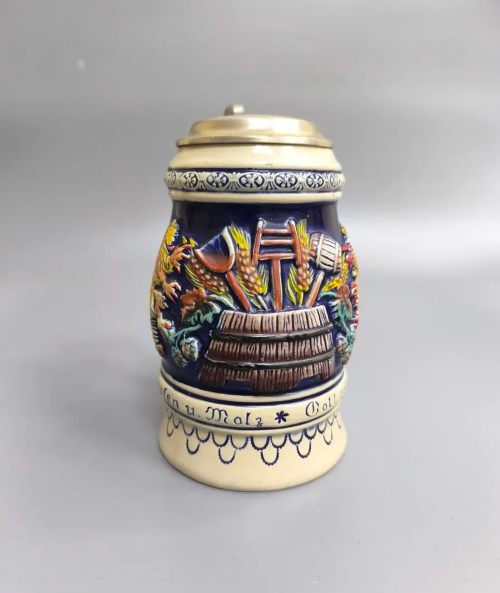 Кружка пивная "Хмель и солод" Германия