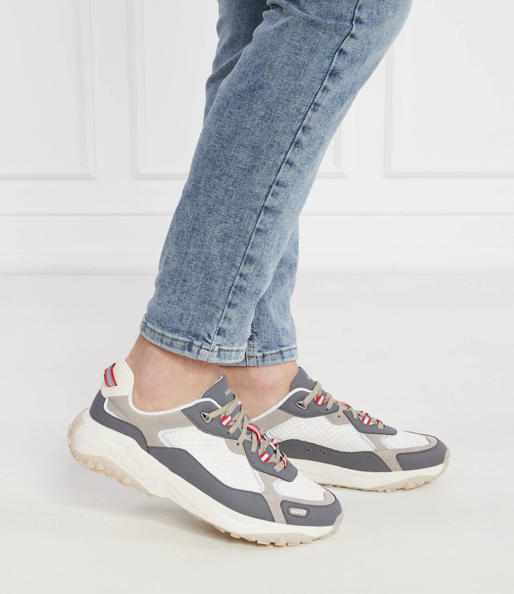 Кроссовки GO1ST_mesd HUGO - серый(50517148)