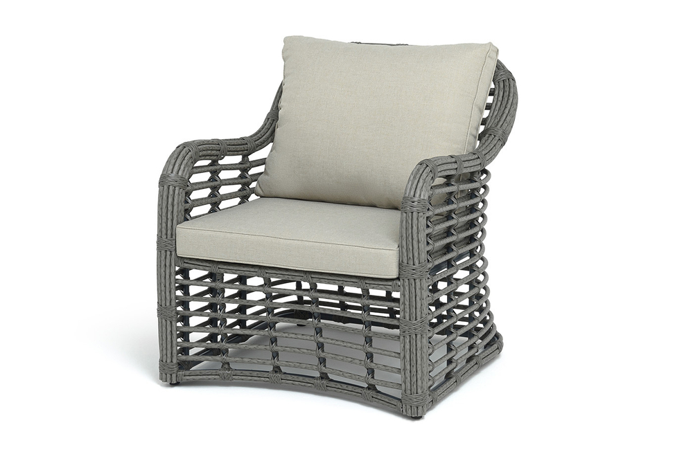 "Ницца" лаунж-зона из искусственного ротанга, цвет бронзовый