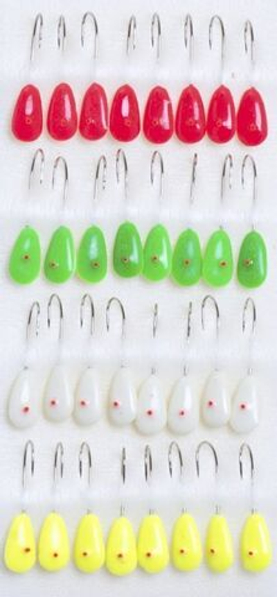 Мормышка фосфорная №24 кр. №02 32шт