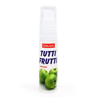 Гель-смазка со вкусом яблока Биоритм OraLove Tutti-frutti 30г