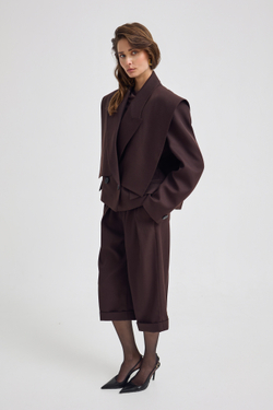 Жакет с акцентными деталями