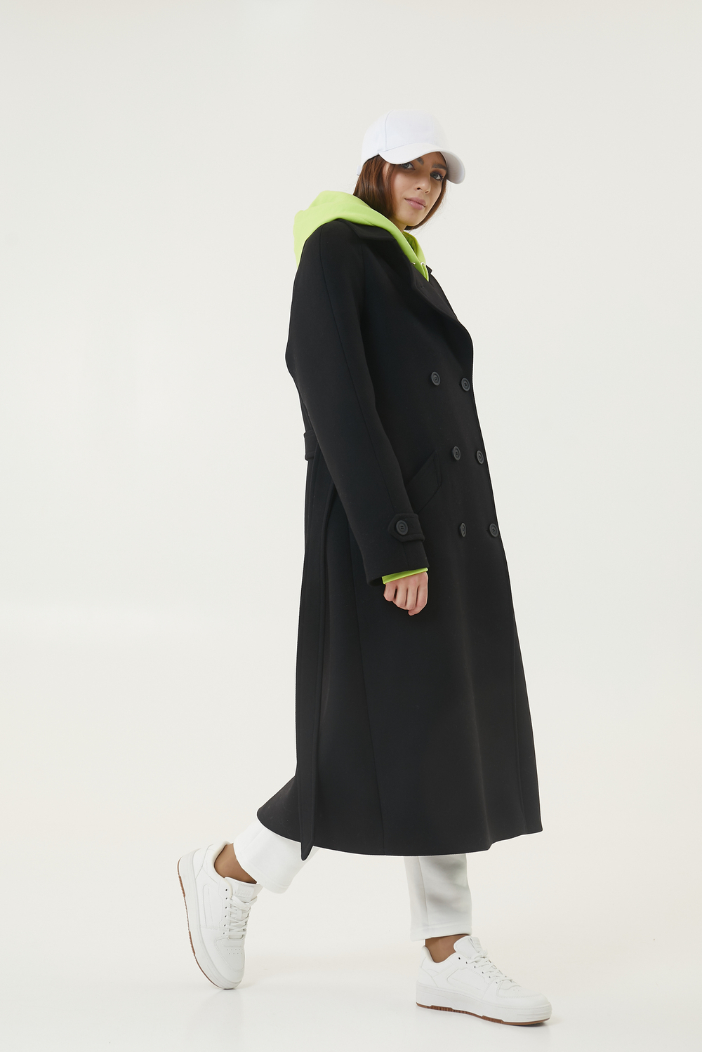 Пальто реглан погон