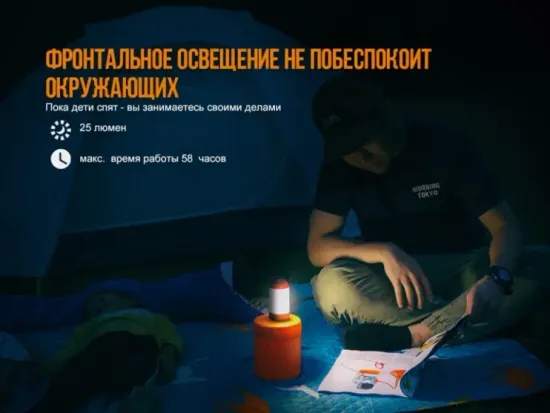 Фонарь FENIX Мод. CL26R хаки (400лм-25м)(116г)