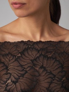 03-248 Кружево эластичное 23 см, черный