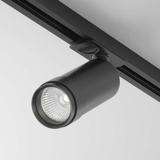 Трековый однофазный светодиодный светильник Maytoni Unity Focus LED TR021-1-12B3K-Z-B