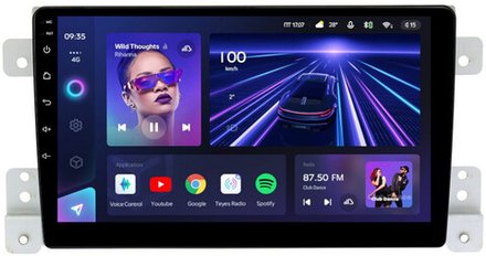 Магнитола для Suzuki Grand Vitara 2005-2016 - Teyes CC3 Android 10, ТОП процессор, 4/32 Гб, CarPlay, SIM-слот