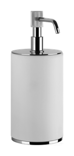 Дозатор Gessi Venti20, настольный, цвет White/Chrome