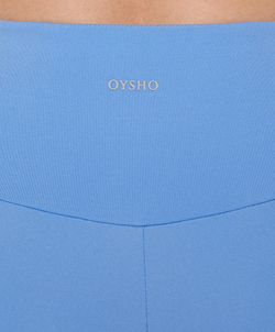 OYSHO Велосипедки Comfortlux с высокой посадкой длиной 10 см, синий