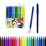 Фломастеры 24цв. "Собака" ПВХ 828S-24 (J.Otten)