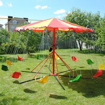 Карусель Мобильная Ветерок 12 мест грузоподъемность 50 кг/место