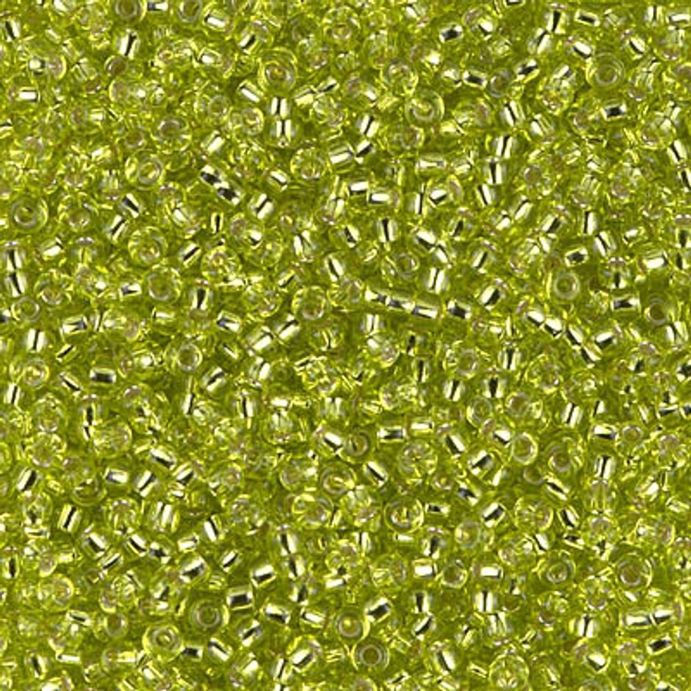 Miyuki Seed Beads 11/0 Chartreuse Silver Lined SB0014